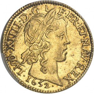 Louis XIV (1643-1715). Louis d’or à la mèche longue 1652, I, Limoges.