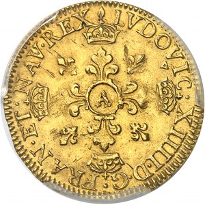 Louis XIV (1643-1715). Lis d’Or 1656, A, Paris.