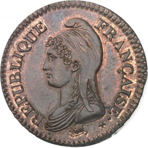 Directoire (1795-1799). Un décime Dupré An 5 (1796), A, Paris.