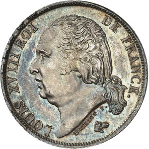 Louis XVIII (1814-1824). 1 franc Louis XVIII 1816, A, Paris.