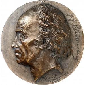 Louis-Philippe I. (1830-1848). Einheitsguss, J. F. Blumenbach, von P.-J. David d'Angers 1834, Paris.