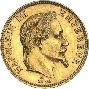 Second Empire / Napoléon III (1852-1870). 100 francs tête laurée 1862, A, Paris.