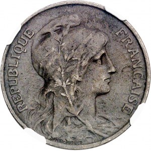 IIIe République (1870-1940). 5 centimes Daniel-Dupuis 1921, Paris.
