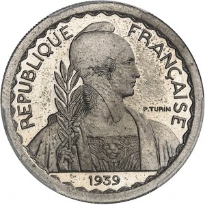 IIIe République (1870-1940). Essai de 10 francs Turin hybride 26 mm et poids 7,5 g, Frappe spéciale (SP) 1929-1939, Paris.