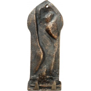 IIIe République (1870-1940). Fonte uniface, medal or organizer's badge for the Bal des 4'Z'Arts, July 15, 1912 La 1003e Nuit de Shéhérazade 1912, Paris.
