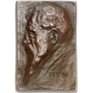 IIIe République (1870-1940). Uniface cast, Rodin (unsigned) ND, Paris.
