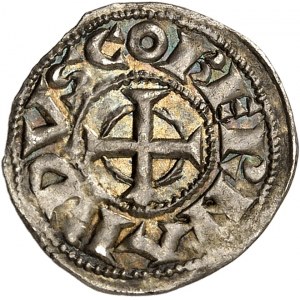 Carcassonne, Bernard Atton (1082-1130). Denár ND, Carcassonne.