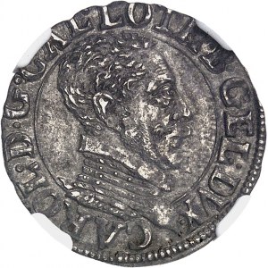 Lorraine (duché de), Charles III (1545-1608). Quart de teston ND (après 1581), Nancy.