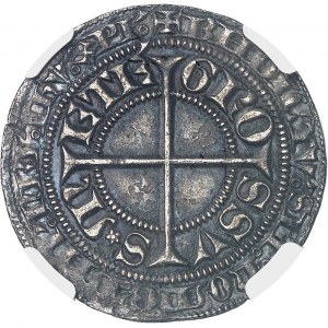 Metz (ville de). Gros au Saint-Étienne debout ND (1384-1394), Metz.