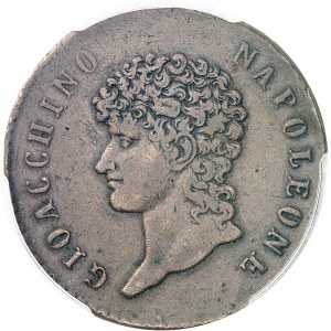 Naples, Joachim Murat (1808-1815). 5 centesimi 1813, Naples.