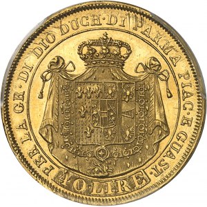 Parme, Marie-Louise (1815-1847). 40 lire 1815, Milan.
