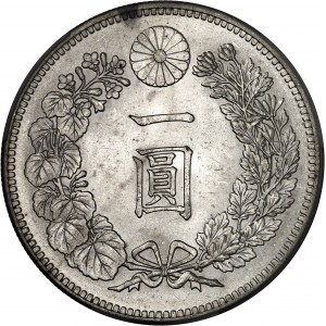 Mutsuhito ou Meiji (1867-1912). 1 yen An 35 (1902).