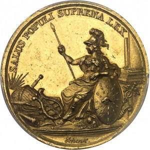 Argovie-Aargau (canton d’). Médaille d’Or du mérite, par A. Schenk, Frappe spéciale (SP) ND (1820).