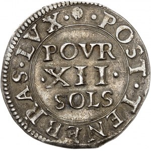 Genève (canton de). XII sols (florin) 1602, Genève.