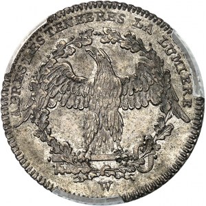 Genève (canton de). Décime 1794 W, Genève.