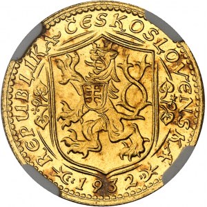 Première république tchécoslovaque (1918-1938). Ducat 1932, Kremnitz.