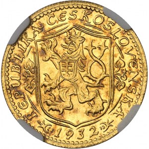 Première république tchécoslovaque (1918-1938). Ducat 1932, Kremnitz.
