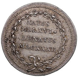 Sweden (Poland) Silver Medal 1632 (circa 1782) - In memory of death of the Sigismund III (1587 - 1632)