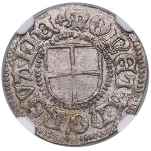Reval (Livonian order) AR Schilling, ND (1531-1532) - Wolter von Plettenberg (1494-1535) - NGC AU 58