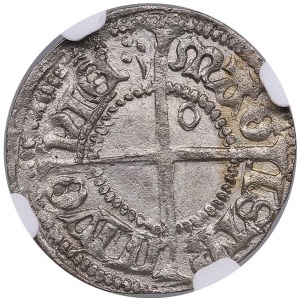 Reval (Livonian order) AR Schilling, ND (1531-1532) - Wolter von Plettenberg (1494-1535) - NGC AU 58