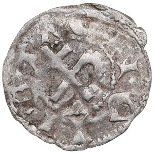 Riga, Kokenhusen (Archbishopric of Riga) AR Pfennig, ND - Hennig Scharpenberg (1424-1448)
