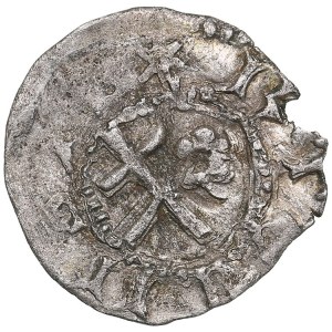 Riga, Kokenhusen (Archbishopric of Riga) AR Pfennig, ND - Silvester Stodewescher (1448-1479)