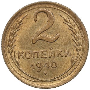 Rusko (SSSR) 2 kopějky 1940