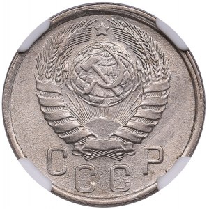Russia (USSR) 15 Kopecks 1943 - NGC MS 63