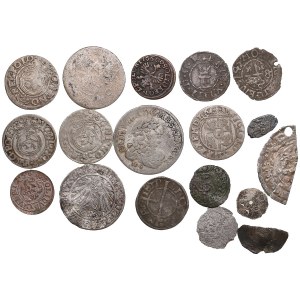 Group of Sweden, Poland, Islamic, Russian and Livonian coins (18)