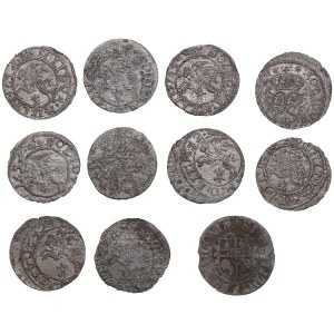 Polish-Lithuanian Commonwealth - Sigismund III Vasa (3), John II Casimir Vasa (8)