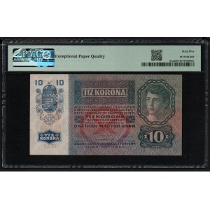 Austria 10 Kronen 1915 - PMG 65 EPQ Gem Uncirculated