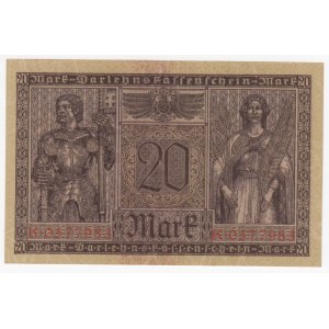 Germany Empire 20 Mark 1918 - Reichsschuldenverwaltung - Wilhelm II (1888-1918)