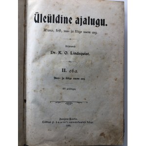 Üleüldine Ajalugu - II Osa - Uus- ja Kõige Uuem Aeg, 1906