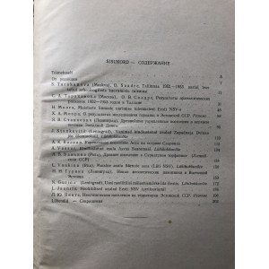 Muistsed Asulad ja Linnused - Arheoloogiline Kogumik, 1955