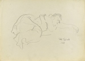 Kasper POCHWALSKI (1899-1971), Śpiąca kobieta, 1958