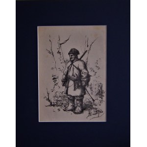 Arthur BARTELS (1818-1885), Jäger,1881