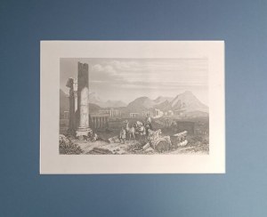 Carl Merker (1817 - 1897), Ruiny Palmyry, 1856
