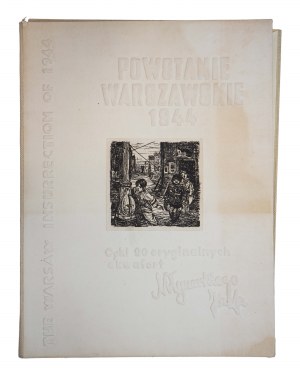 Józef Młynarski (1925-1984), Powstanie Warszawskie - Cykl 20 Oryginalnych Akwafort.