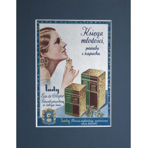 Księga Młodości, Powabu i Zapachu, Reklama z 1935r.