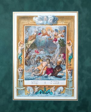 Bernard Picart (1673 - 1733), Potop, Scena mitologiczna, 1731