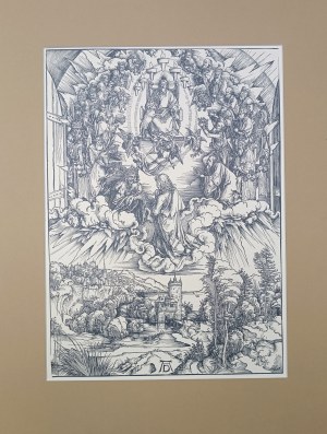 Albrecht Dürer (1471-1528), Apokalipsa: Św. Jan przed Bogiem i Starszyzną