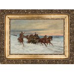 Tadeusz Rybkowski (1848 - 1926), Koncert na saniach