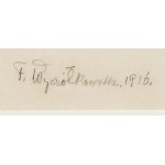 Franciszka Wyczółkowska (1879 - 1943), Różowe i fioletowe kampanule