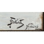 Julian Fałat (1853 - 1929), Zimowy pejzaż z Nieświeża