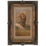 Wlastimil Hofman (1881 - 1970), Sitting Girl.