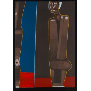 Jerzy Nowosielski (1923 - 2011), Mädchen mit Spiegel