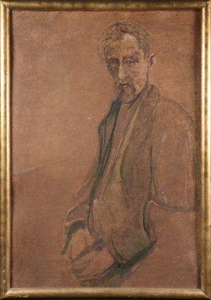 Ignacy PINKAS (1888-1935), Portret mężczyzny - Portret własny artysty
