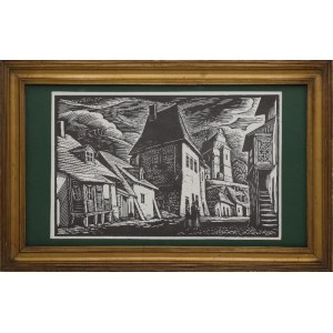 Władysław SKOCZYLAS (1883-1934), Street in Kazimierz