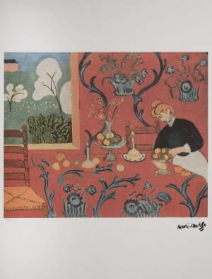 Henri MATISSE (1869-1954), Harmonie rouge, 1908