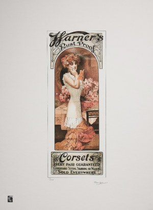 Alfons Maria MUCHA (1860-1939), Gorset, 1902